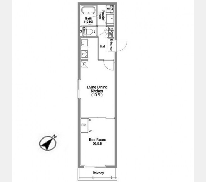 メディオ月島 間取り
