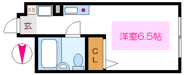 プライムガーデンパレス 間取り図