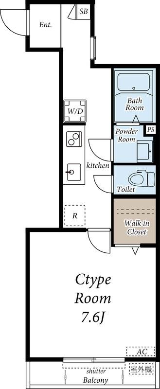 リブリ・小岩 間取り図