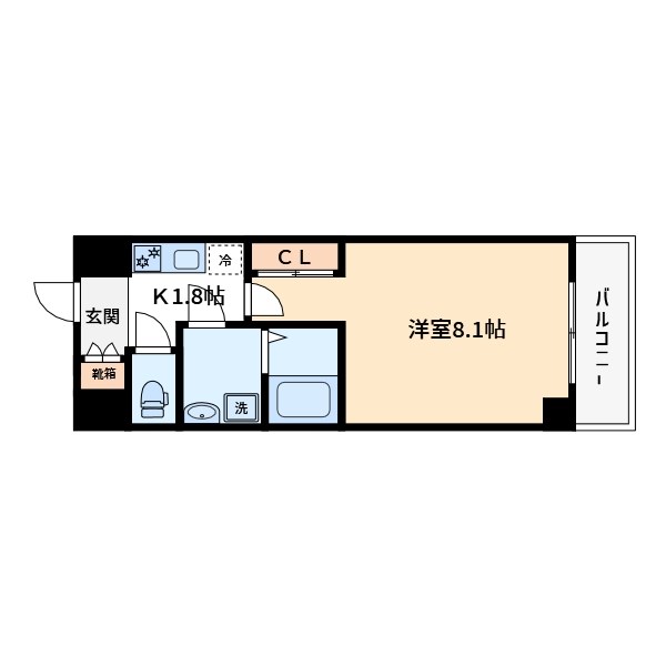 エレンシアK小岩 間取り図