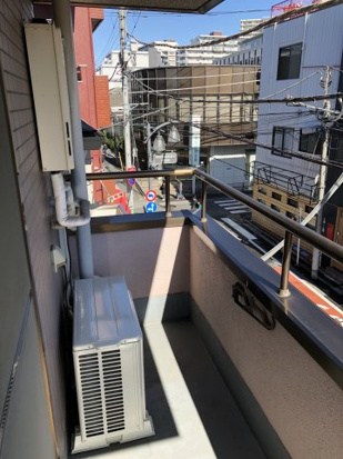ハイツコモリヤ ベランダ