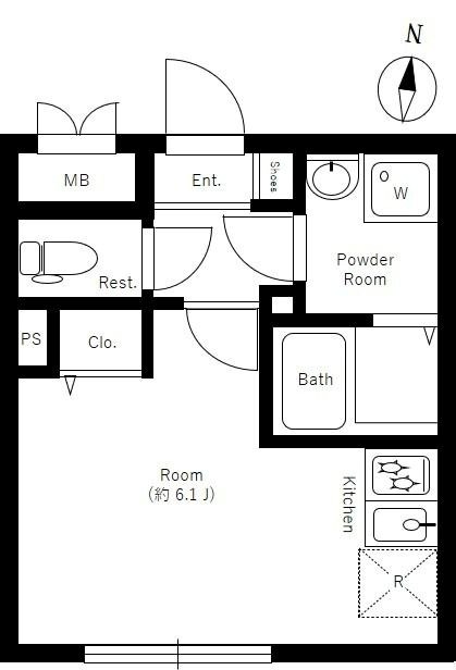 Ludens AYASE E-st 間取り