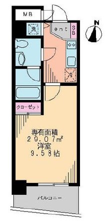 SWEET HILLS 間取り図