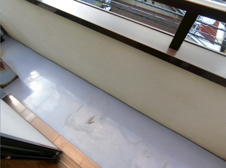 ハイツヨネダ ベランダ