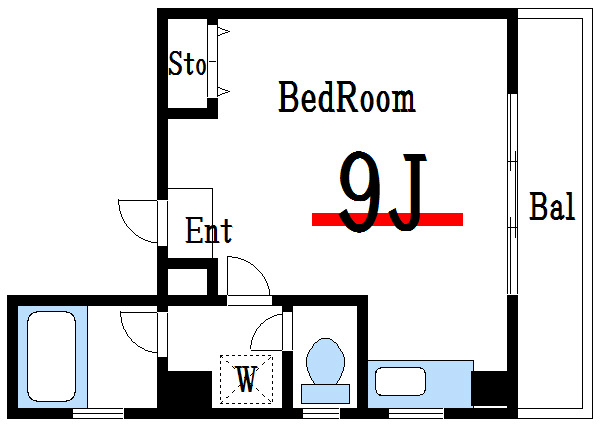 サンライズ・エンドウ  間取り図