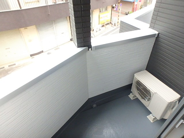 メルディア梅島Ⅱ  ベランダ