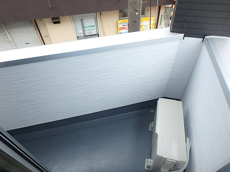 メルディア梅島Ⅱ  ベランダ