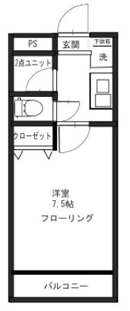 パルテノン綾瀬  間取り