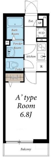 リブリ・瑋進 間取り