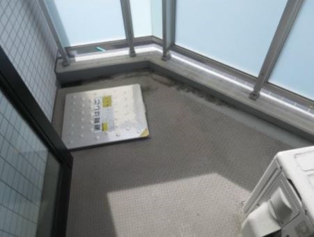 クアトロノーヴェ梅島 ベランダ