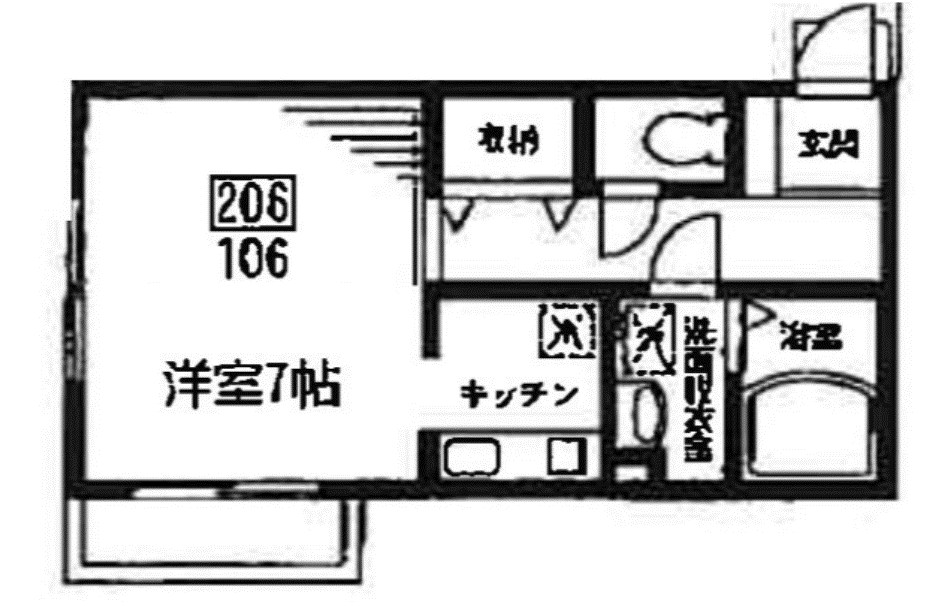 KNハウス  間取り