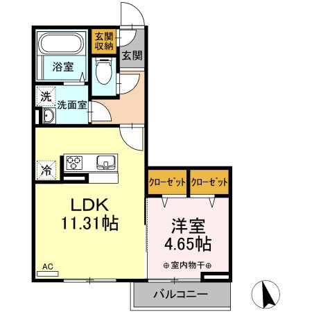 LUCIA（ルチア） 間取り
