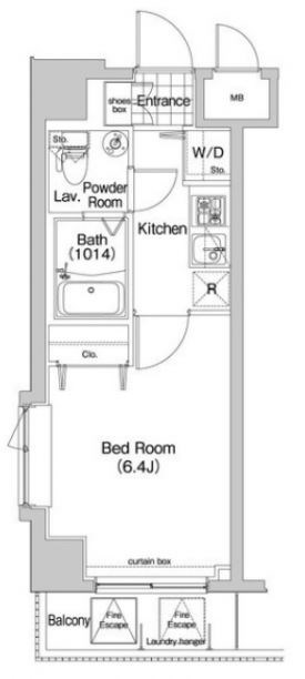 コンフォリア木場公園 間取り図