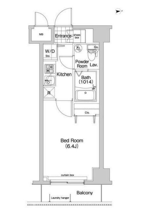 コンフォリア木場公園 間取り図
