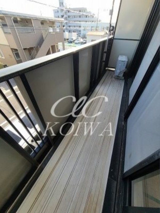 ハイム高砂II ベランダ