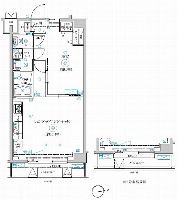 RELUXIA綾瀬 間取り
