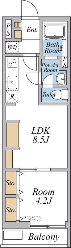 リブリ・北綾瀬 間取り