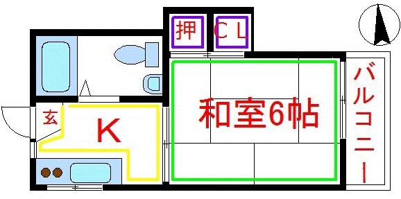 アーリーコーポ 間取り