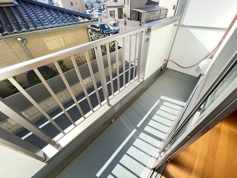 ワンステップ花畑 ベランダ