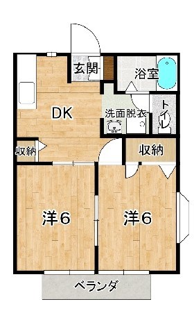 サンリファール 間取り図