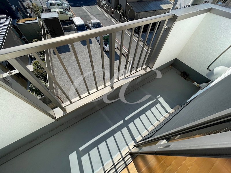 ワンステップ花畑 ベランダ