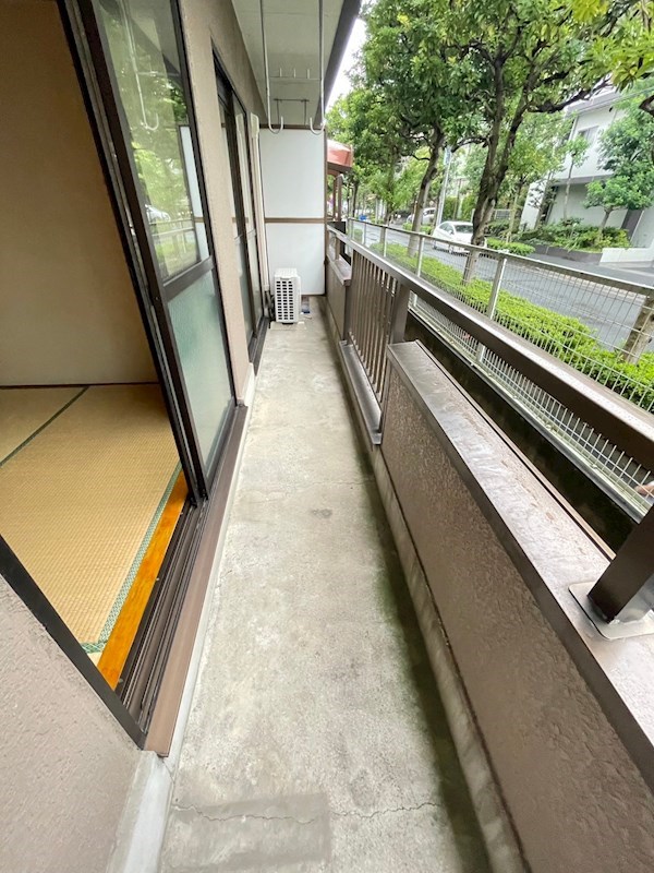 ゴトウマンション ベランダ