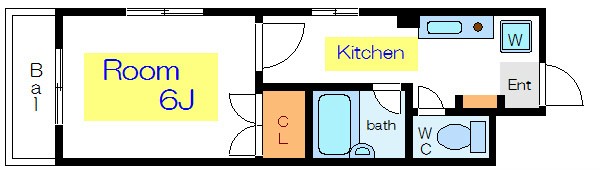 ドゥ・シェーヌ 間取り図