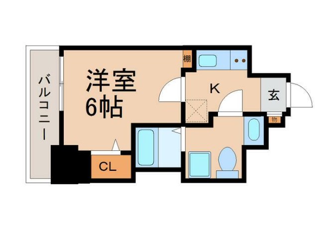 グランクオール西小岩 間取り図