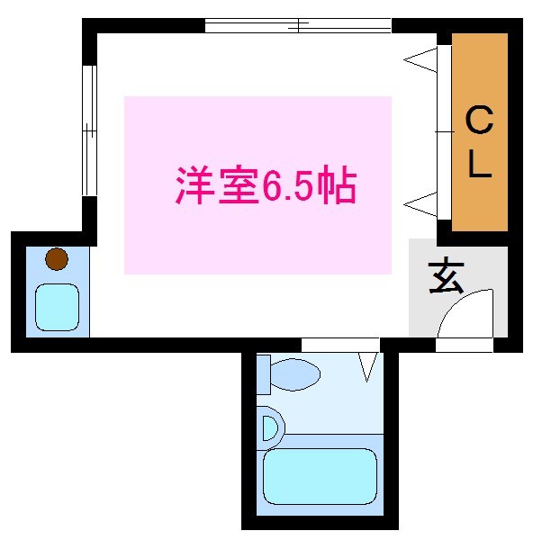 ラルゴサエグサ 間取り図