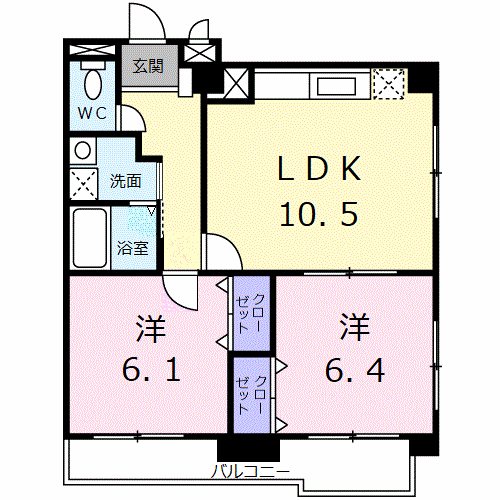 ムーンライトコート 間取り