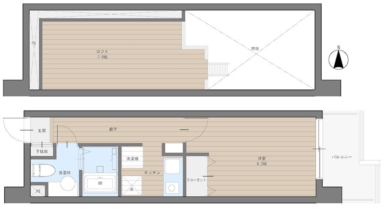 CAVANA東駒形 間取り図