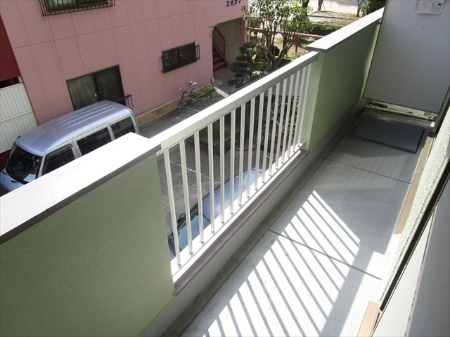 グリーンサイドスガヌマ  ベランダ