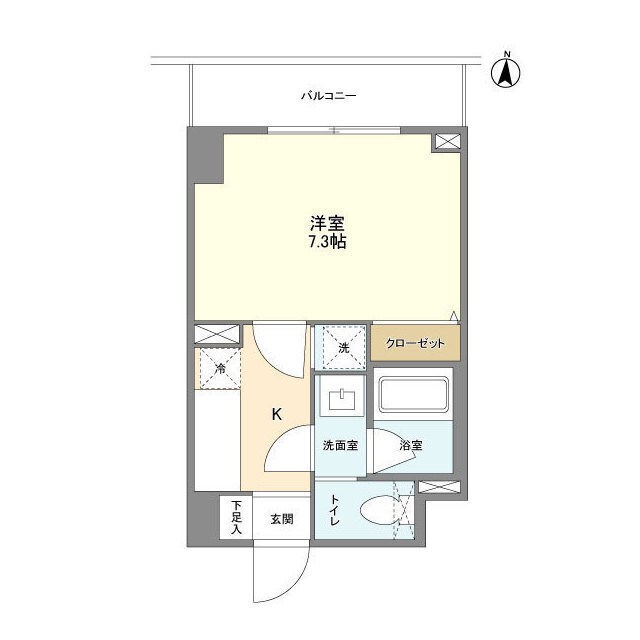 Ｌ・ＢＡＳＥ押上Ｓｏｕｔｈ   間取り図