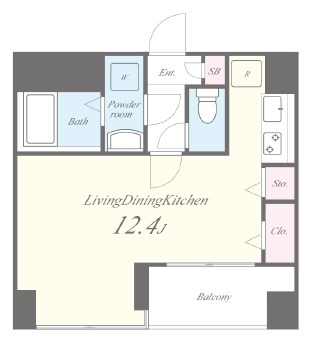 ラヴィン  間取り