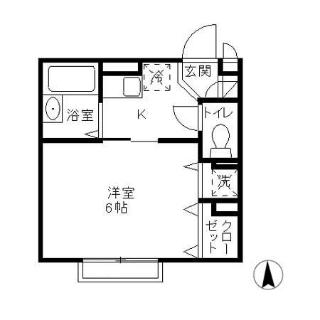 ボナールＡ・Ｆ  間取り