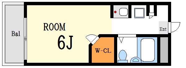 レジデンスＧＥＮＳＥＩ 間取り図