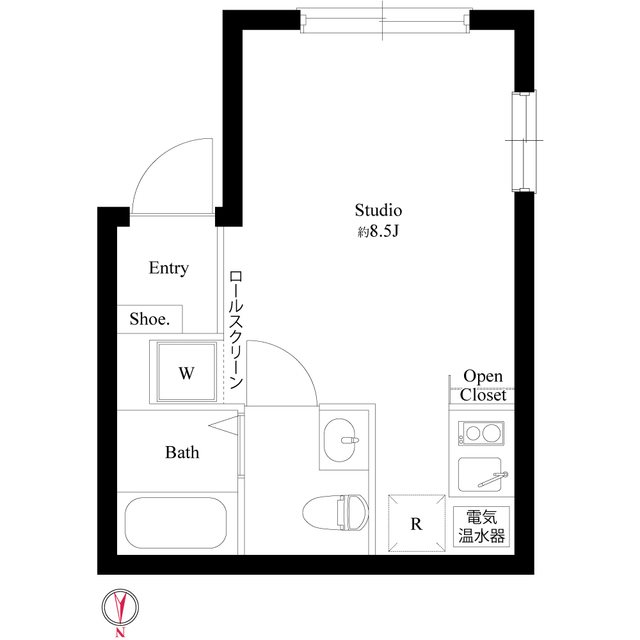 CASA PIAZZA 西大島 間取り図