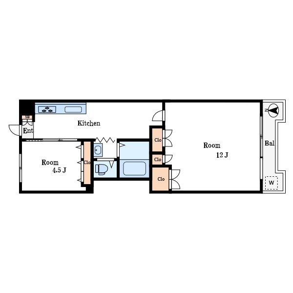 セイワ東陽マンション 間取り図