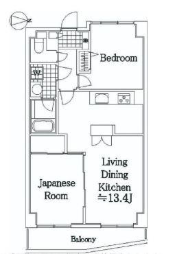 ライオンズマンション立石リバーサイド 間取り図