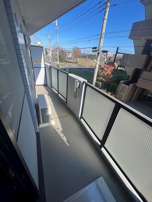 ライオンズマンション立石リバーサイド ベランダ