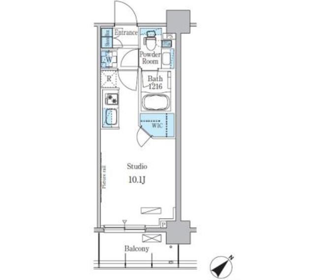 パークアクシス押上テラス 間取り図