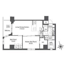 コンフォリア日暮里 間取り