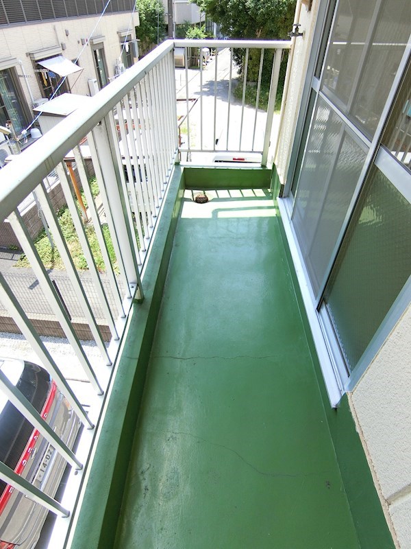 第十アサヒハイツ  ベランダ