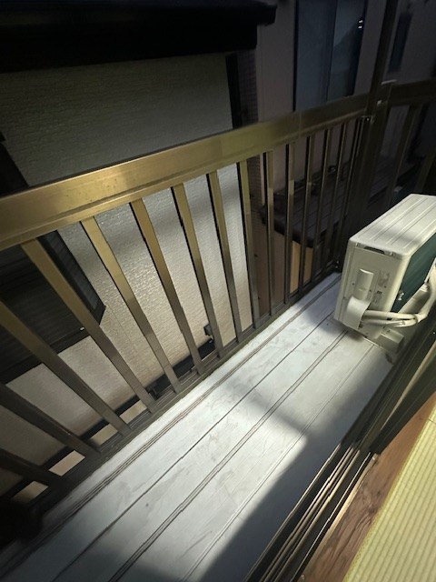 川上荘 ベランダ