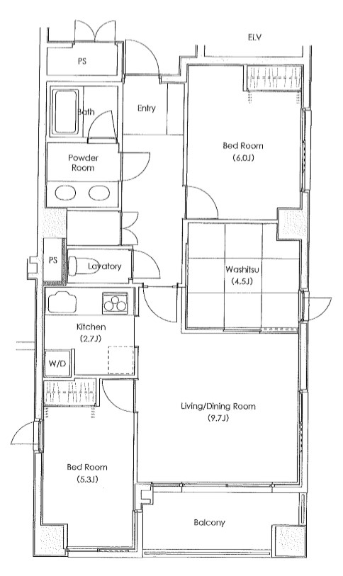 ＬＡＮＡＩ１５２１ 間取り