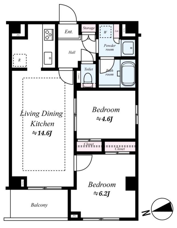 フュージョナル王子ＲＩＣＯＴＴ 間取り