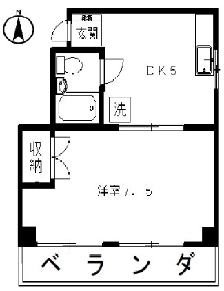 BLDG福島 間取り