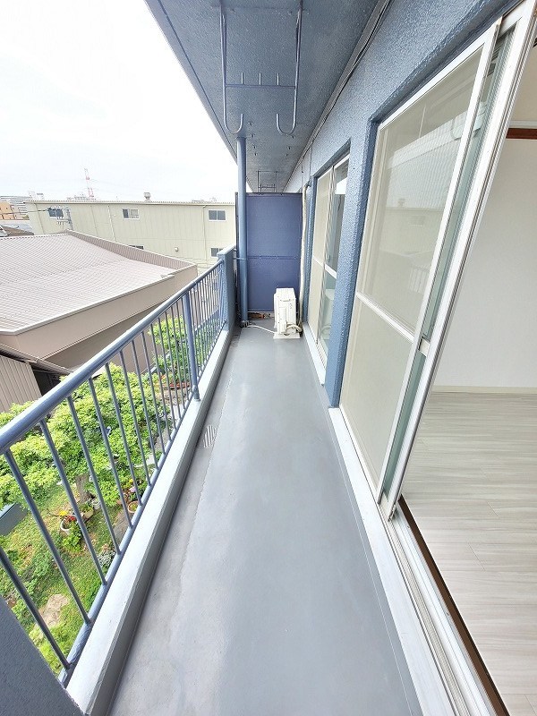 サニーコーポ佐久間ビル ベランダ