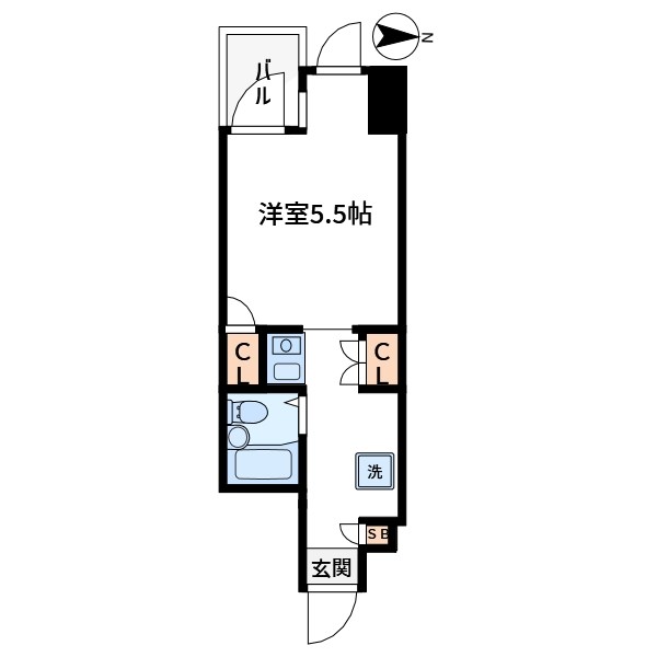 アーツ白河 間取り図