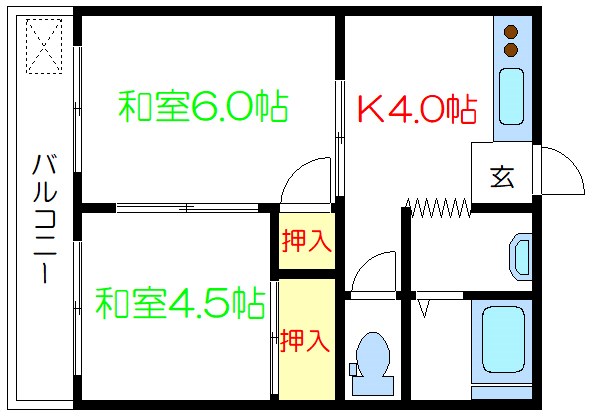 第一コーポ 間取り